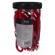 Set of rubber fastening straps/elastic cords CARGO CORD SET BASIC 8, 8 pcs