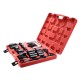 MECHANIC BALL JOINT 7 ball joint removal adapter set, 21 pcs