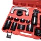 MECHANIC BALL JOINT 7 ball joint removal adapter set, 21 pcs