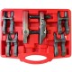 Ball joint puller set with interchangeable jaws MECHANIC BALL JOINT 9, 5 pcs