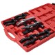 Ball joint puller set with interchangeable jaws MECHANIC BALL JOINT 9, 5 pcs