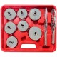 Set of cup wrenches for oil filters MECHANIC OIL WRENCH 16, 16 pcs