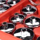 Set of cup wrenches for oil filters MECHANIC OIL WRENCH 16, 16 pcs