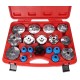 Oil filter removal set MECHANIC OIL WRENCH 19, 19 pcs