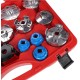 Oil filter removal set MECHANIC OIL WRENCH 19, 19 pcs