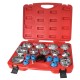 Oil filter removal set MECHANIC OIL WRENCH 19, 19 pcs