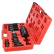 Injector removal set with impact slide hammer MECHANIC PULLER SET 1, 14 pcs