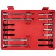Steering Wheel and Crankshaft Pulley Puller Set MECHANIC PULLER SET 8, 46 pcs