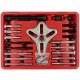 Steering Wheel and Crankshaft Pulley Puller Set MECHANIC PULLER SET 8, 46 pcs