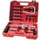Internal bearing puller set with slide hammer MECHANIC BEARING PULLER 5, 16 pcs