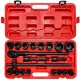 Socket set with ratchet MECHANIC WRENCH SET 2, heavy-duty, 21 pcs