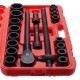 Socket set with ratchet MECHANIC WRENCH SET 2, heavy-duty, 21 pcs