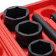 Socket set with ratchet MECHANIC WRENCH SET 2, heavy-duty, 21 pcs