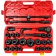 Socket set MECHANIC WRENCH SET 3, heavy-duty, 26 pcs