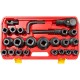 Socket set MECHANIC WRENCH SET 3, heavy-duty, 26 pcs