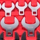 Set of interchangeable side wrenches MECHANIC WRENCH SET 5, 1/2\