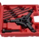 Removal kit for the engine vibration damper pulley MECHANIC SHOCK ABS 2