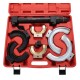 Shock absorber spring compressor set with interchangeable forks MECHANIC SPRING SET 5