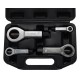 Damaged nut splitter set MECHANIC NUT REMOVER 1, 4 pcs