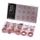 Copper sealing ring set MECHANIC RING SET 2, M5–M20, 300 pcs