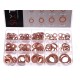 Copper sealing ring set MECHANIC RING SET 2, M5–M20, 300 pcs