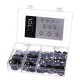 Set of NBR and steel sealing rings MECHANIC RING SET 3, M6–M24, 180 pcs