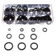 Set of NBR and steel sealing rings MECHANIC RING SET 3, M6–M24, 180 pcs