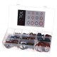Hydraulic seals with rubber lip MECHANIC RING SET 4, 245 pcs