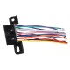 OBD-II socket with 16 pins terminated with 10cm connecting cables MECHANIC CABLE 25