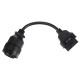 OBD-II adapter 14-pin for CAT Caterpillar vehicles MECHANIC CABLE 9