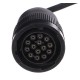 OBD-II adapter 14-pin for CAT Caterpillar vehicles MECHANIC CABLE 9