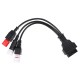 OBD-II 3-pin/4-pin/6-pin adapter for Yamaha and Honda motorcycles MECHANIC CABLE 23