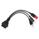 OBD-II 3-pin/4-pin/6-pin adapter for Yamaha and Honda motorcycles MECHANIC CABLE 23