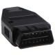 OBD-II plug with 16 pins for assembling your own cable MECHANIC CABLE 29, black
