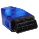 OBD-II plug with 16 pins for assembling your own cable MECHANIC CABLE 31, blue