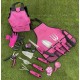GARDEN PINK 12 garden tool set