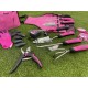 GARDEN PINK 12 garden tool set