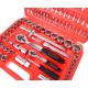 CRV 108 professional socket set - 6 year warranty SIXTOL SIX