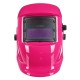 Auto-darkening welding helmet WELDING MASK 4, pink