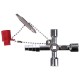 Universal service cabinet key UNI SERVICE BOX 6