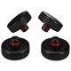 Set of rubber jack pads JACK PAD SET 4T for Tesla vehicles, 24 mm stem, 4 pcs
