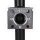 Trailer jack SX TRAILER JACK 900KG, welded, flat-mount