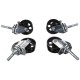 Caster wheels for transmission jack SX TRANSMISSION JACK 0,5T, 4 pcs - spare part