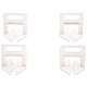 Set of leveling clips LEVEL SYSTEM T-HOLD 3mm, 1000 pcs