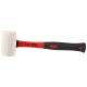 Rubber mallet TPR HAMMER 220, white, 220g, 285mm