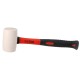 Rubber mallet TPR HAMMER 450, white, 450g, 330mm