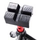 Rubber pad for folding car stand MECHANIC CAR STAND, 83×62×40 mm