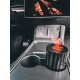Car Flame car aroma diffuser black 100ml, USB-C, for cup holder