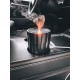Car Flame car aroma diffuser black 100ml, USB-C, for cup holder
