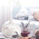 Aroma diffuser Palm white wood 500ml